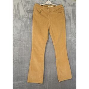 Levi’s 725 High Rise Bootcut Corduroy Pants Mens 30x29 Tan Brown